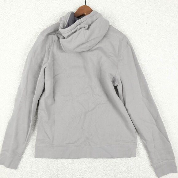 Marmot Hoodie Womens Medium Gray Pullover Outdoor Sweatshirt Spell Out Logo - Picture 4 of 9